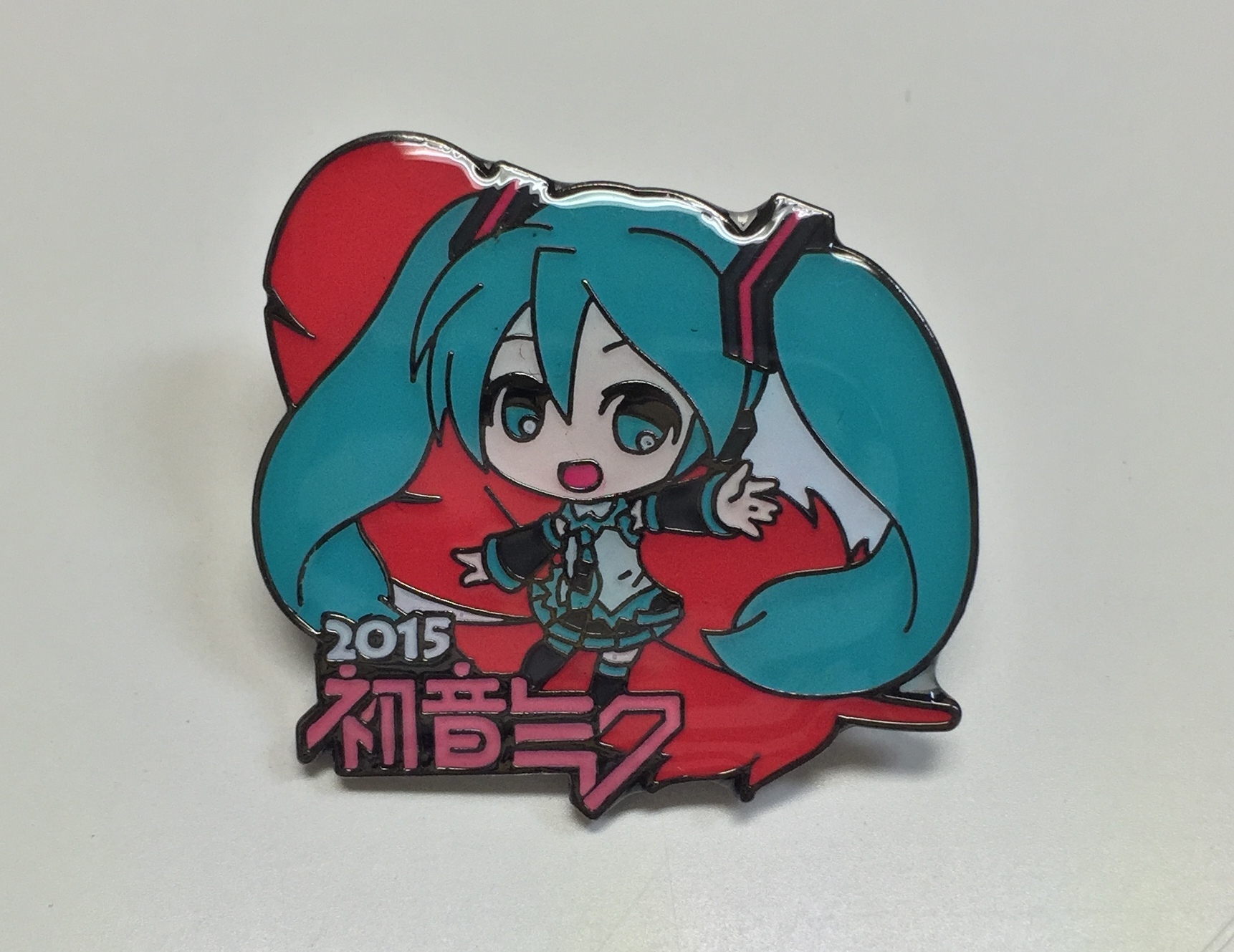 初音ミク　ピンバッジ 初音ミクシンフォニー2025 ミニキャラクターシルバーピンバッジ